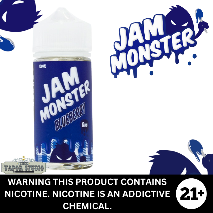 Blueberry Jam by Monster Labs - Premium Nicotine E-Liquid 100ml