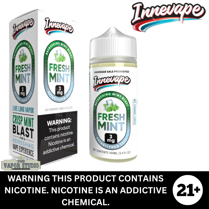 Fresh Mint by Innevape Premium E-Liquid 100ML