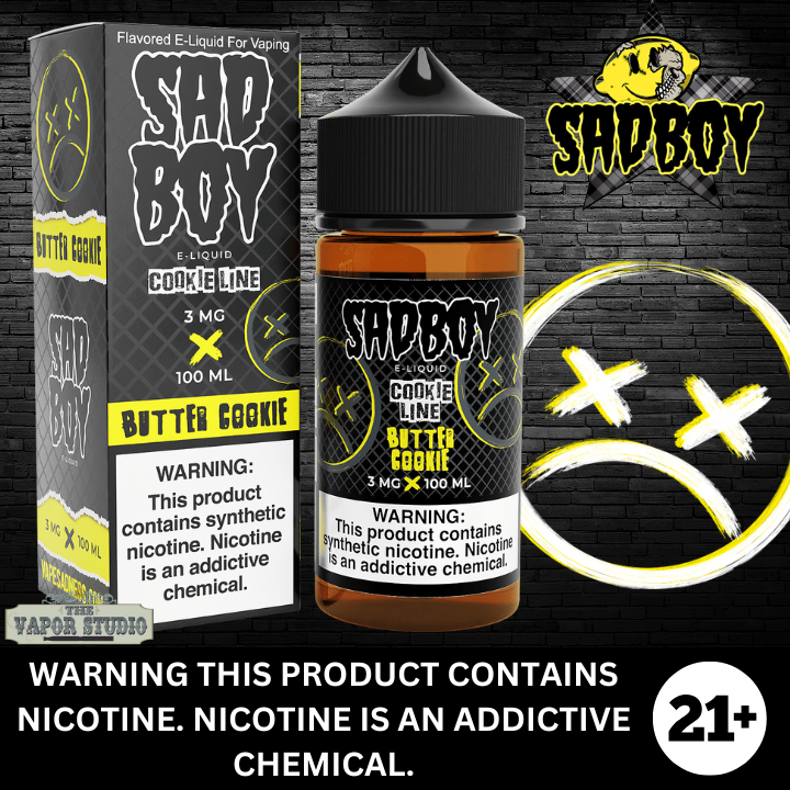Butter Cookie by SadBoy Premium E-Liquid 100ml