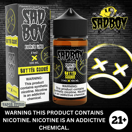 Butter Cookie by SadBoy Premium E-Liquid 100ml