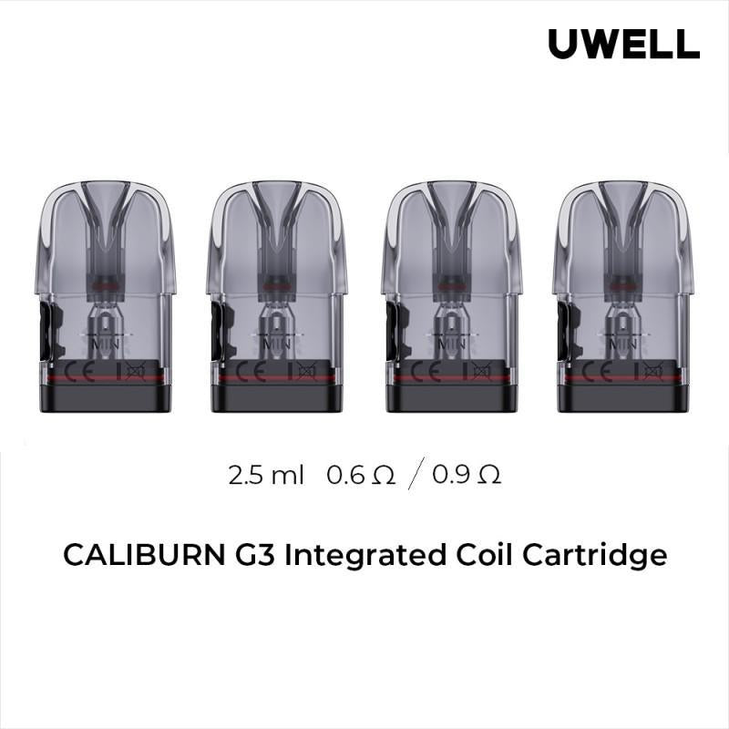 Caliburn G3 Replacement Pod 4-Pack