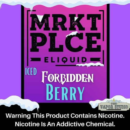 MRKT PLCE (Market Place) Iced Forbidden Berry Premium E-Liquid 100ML