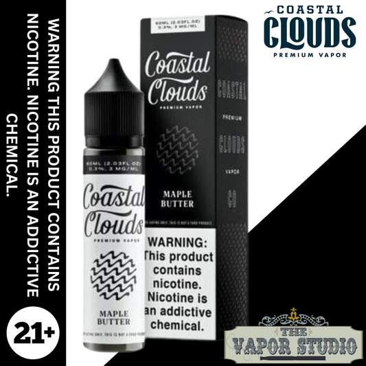 Maple Butter by Coastal Clouds Premium E-Liquid 60ML