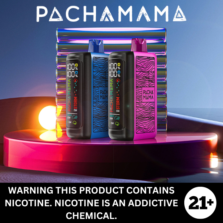 Pacha Mama 25K Disposable Vape 5% Nicotine The Vapor Studio Austin Texas Pacha Mama 25K Disposable Vape 5% Nicotine The Vapor Studio Austin Texas