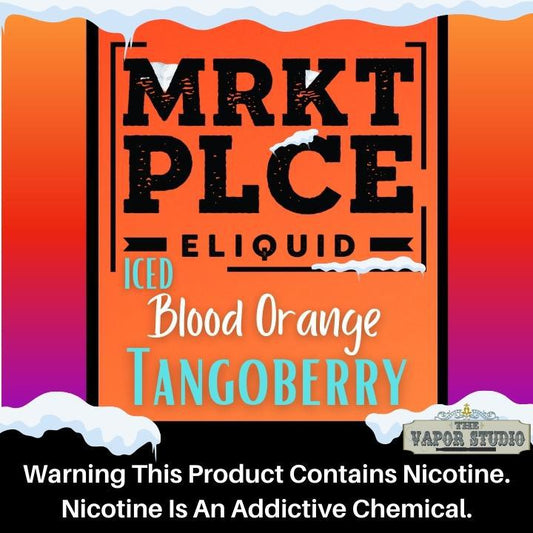 MRKT PLCE (Market Place) ICED Blood Orange Tangoberry Premium E-Liquid 100ML