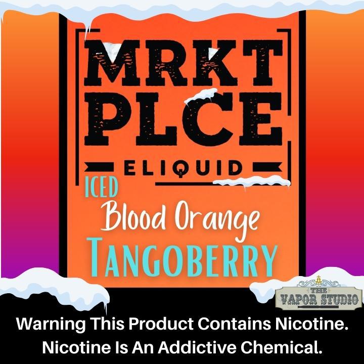MRKT PLCE (Market Place) ICED Blood Orange Tangoberry Premium E-Liquid The Vapor Studio Austin Texas MRKT PLCE (Market Place) ICED Blood Orange Tangoberry Premium E-Liquid The Vapor Studio Austin Texas