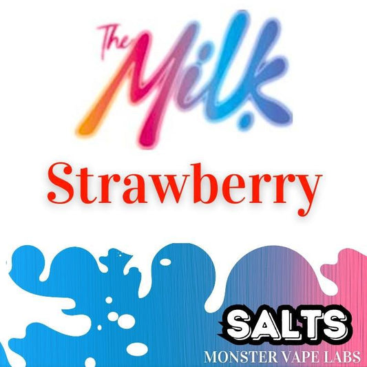 The Milk Strawberry by Monster Lab - Salt Nicotine 30ml