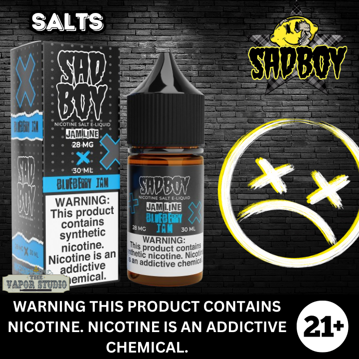 Blueberry Jam by SADBOY Salt Nicotine E-Liquid 30ml