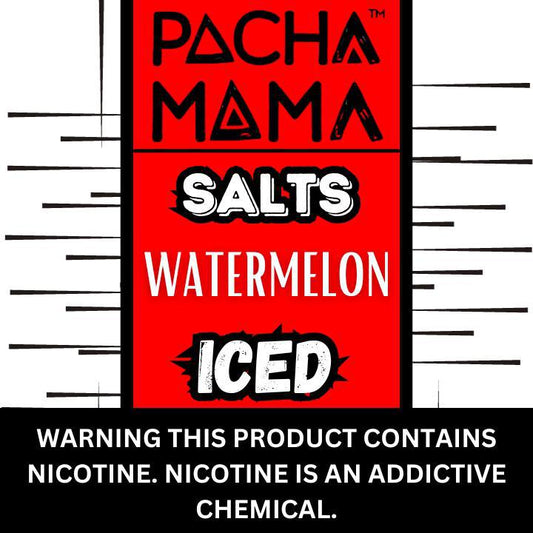 Pacha Mama Watermelon Ice Premium Salt Nicotine 30ML