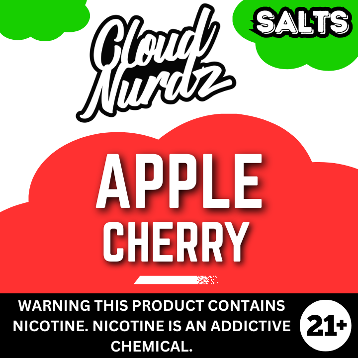 Cherry Apple by Cloud Nurdz Premium Salt E-Liquid 30ML