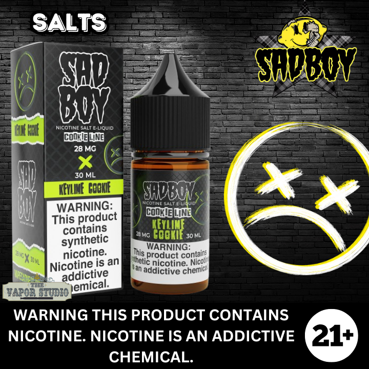 Keylime Cookie by SADBOY Salt Nicotine E-Liquid 30ml