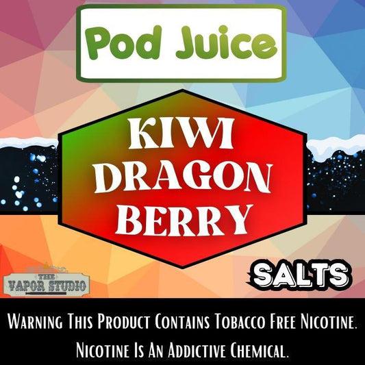 Kiwi Dragon Berry by POD JUICE - Salt Nicotine E-Liquid 30ml