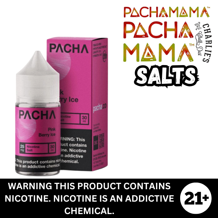 Pink Berry Ice By Pacha Mama Salt Nicotine E-Liquid 30ml