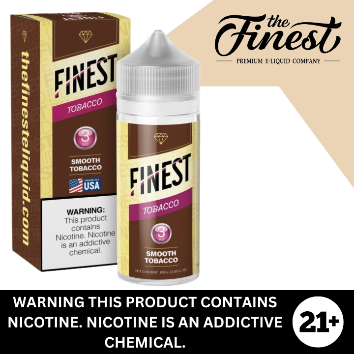Smooth Tobacco by The Finest Premium E-Liquid 100ml