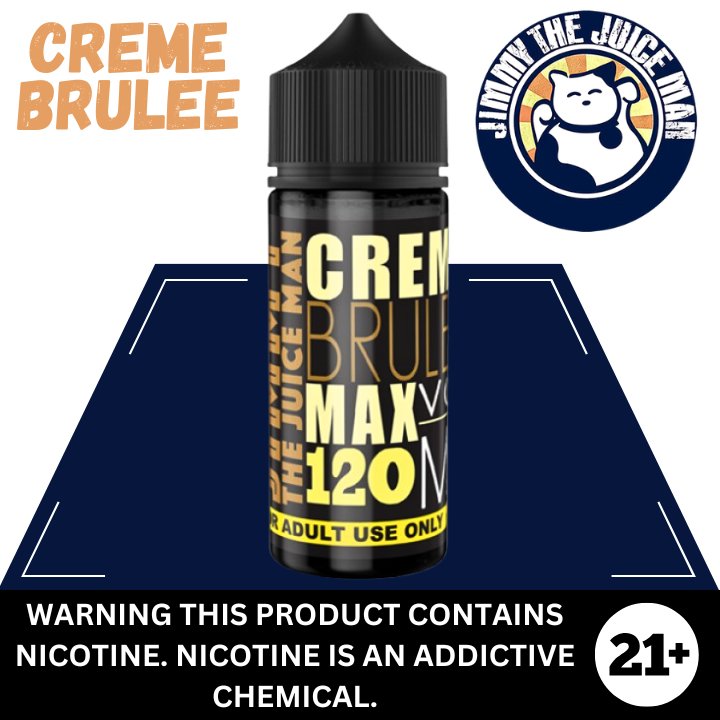 Creme Brulee by Jimmy The Juice Man Premium E-Liquid 120ml