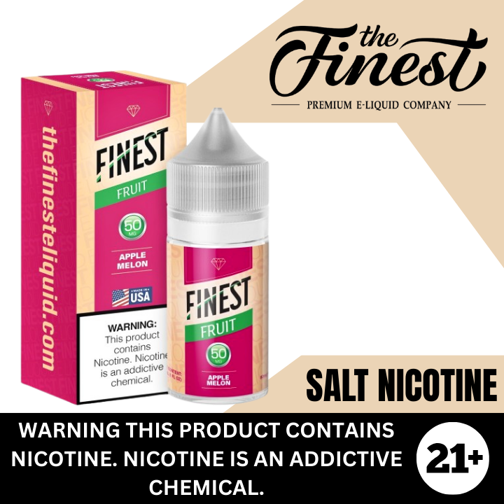 Apple Melon by The Finest Premium Salt Nicotine E-Liquid 30ml