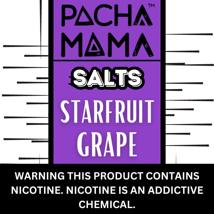 Pacha Mama StarFruit Grape Premium Salt Nicotine 30ML