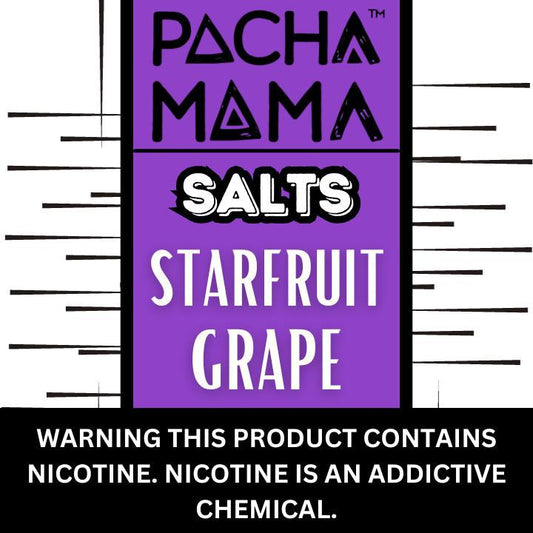 Pacha Mama StarFruit Grape Premium Salt Nicotine 30ML