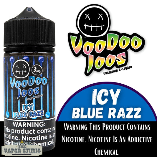 ICED Blue Razz by Voodoo Juice - E-Liquid 100ML