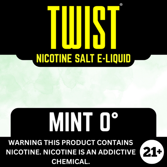 Mint 0° by Twist - Salt Nicotine E-liquid 30ml