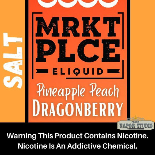 MRKT PLCE (Market Place) - Pineapple Peach Dragonberry - 30ml Salt Nicotine