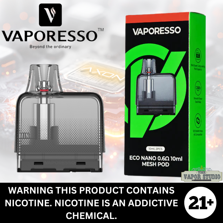 Vaporesso Eco Nano Replacement Pods (2-Pack) 10ml Version