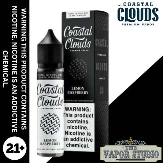 Lemon Raspberry by Coastal Clouds Premium E-Liquid 60ML