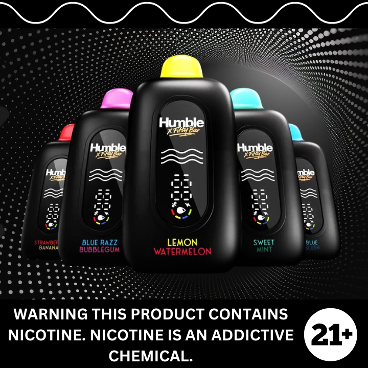 Fifty Bar x Humble 20k Puff 5% Nicotine Disposable