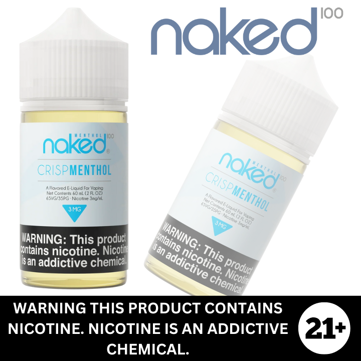 Crisp Menthol by Naked 100 Premium E-Liquid 60ml
