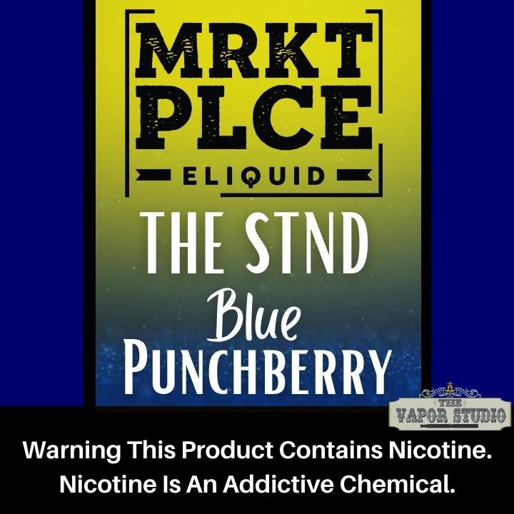 MRKT PLCE (Market Place) Blue Punchberry Premium E-Liquid 100ML The Vapor Studio Austin Texas MRKT PLCE (Market Place) Blue Punchberry Premium E-Liquid 100ML The Vapor Studio Austin Texas
