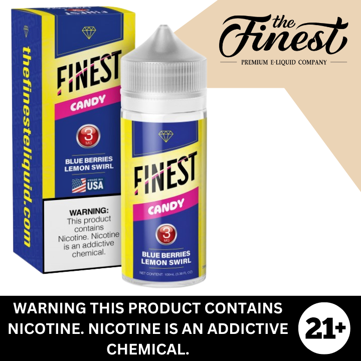 Blueberries Lemon Swirl by The Finest Premium E-Liquid 100ml