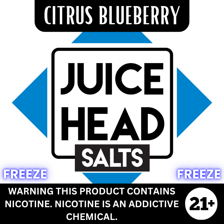 Citrus Blueberry Freeze by Juice Head Premium Salt Nicotine E-Liquid 30ml