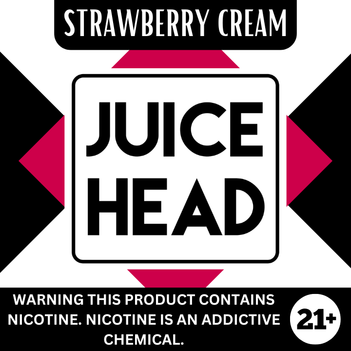 Strawberry Cream by Juice Head Premium E-Liquid 100ml The Vapor Studio Austin Texas Strawberry Cream by Juice Head Premium E-Liquid 100ml The Vapor Studio Austin Texas