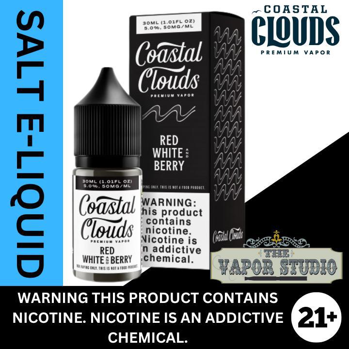 Red White Berry by Coastal Clouds - Salt Nicotine E-liquid 30ML