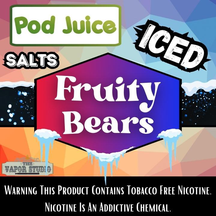 Fruity Bears Freeze by POD JUICE - Salt Nicotine E-Liquid 30ml