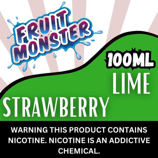 Fruit Monster Strawberry Lime E-liquid 100ML