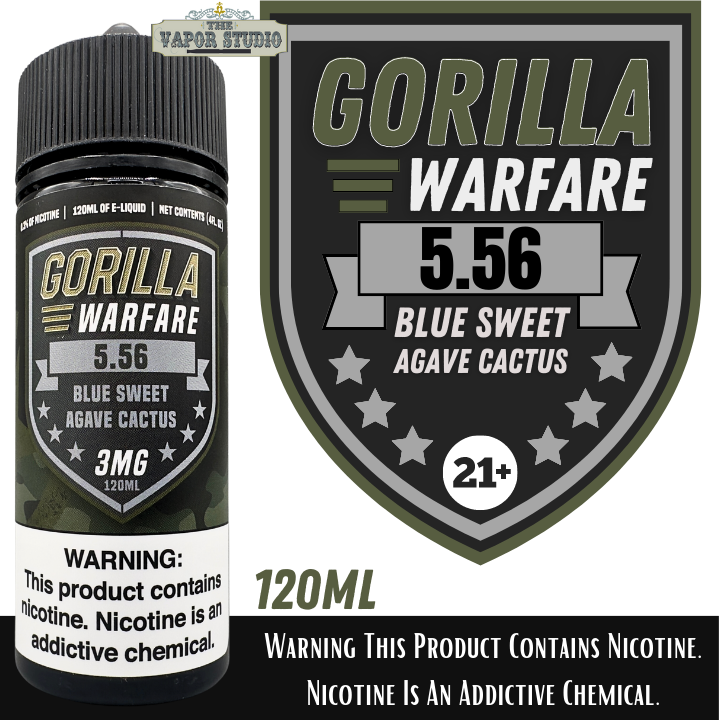 Gorilla Warfare E-Liquid | 5.56 | 120ml