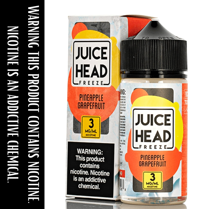 Juice Head E-Liquids - Pineapple Grapefruit Freeze - 100ML
