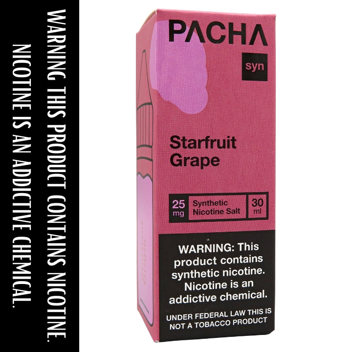 Pacha Mama StarFruit Grape Premium Salt Nicotine 30ML