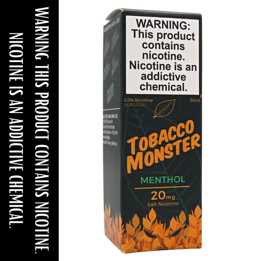 Tobacco Monster Menthol by Monster Labs - Salt Nicotine E-liquid 30ml