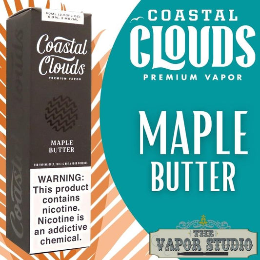 Maple Butter by Coastal Clouds Premium E-Liquid 60ML