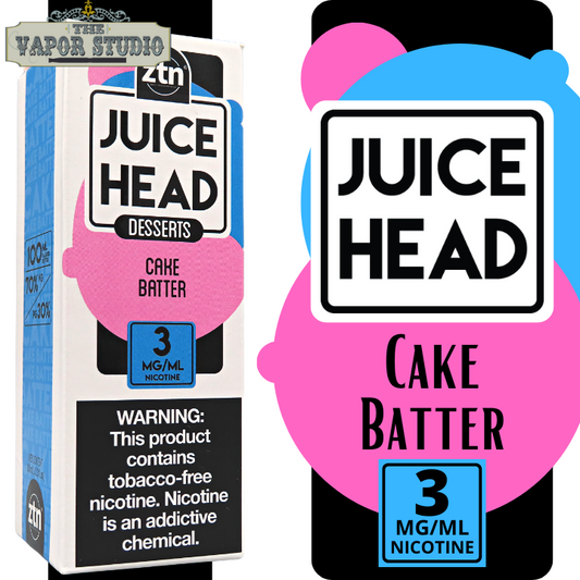 Juice Head Cake Batter E-Liquid 100ML