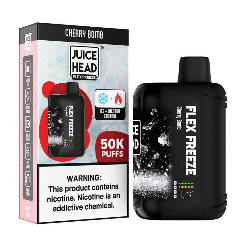 Juice Head Flex Freeze 50K Disposable Nicotine Vape 5%