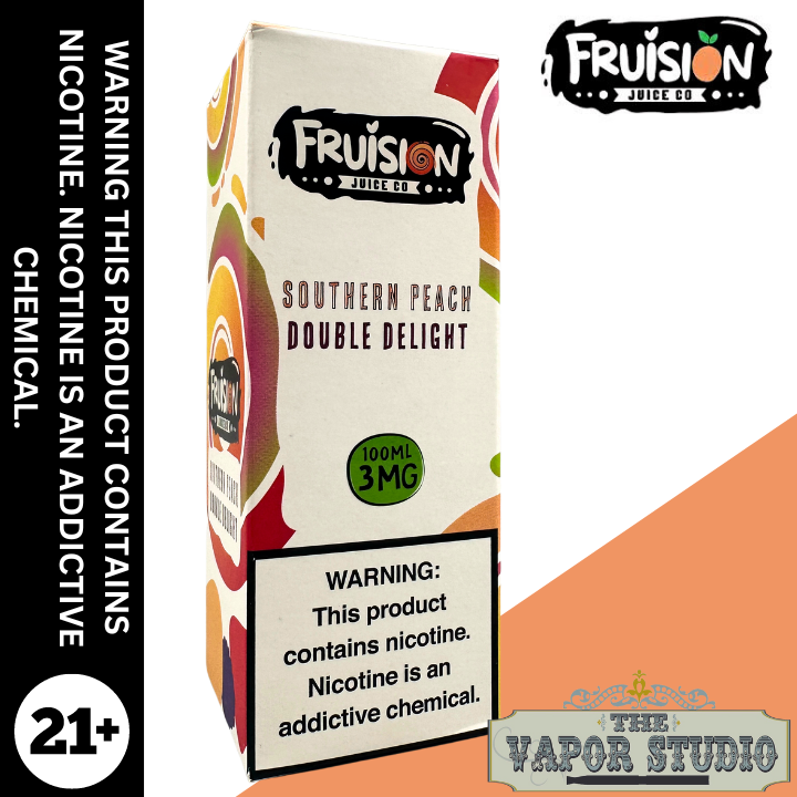 Southern Peach Double Delight by Fruision E-liquid 100mL