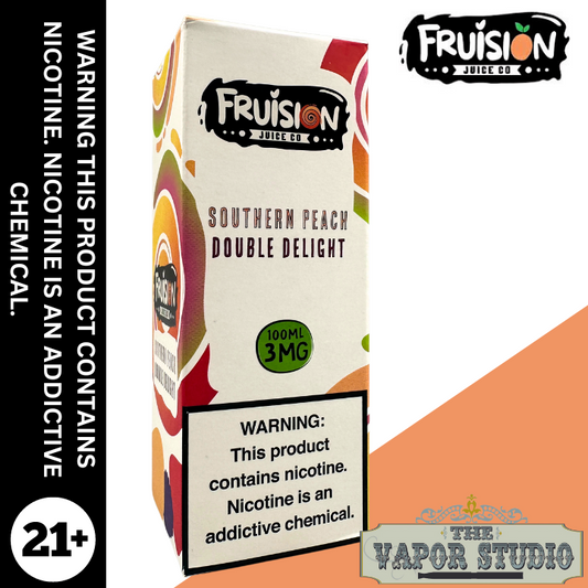 Southern Peach Double Delight by Fruision E-liquid 100mL