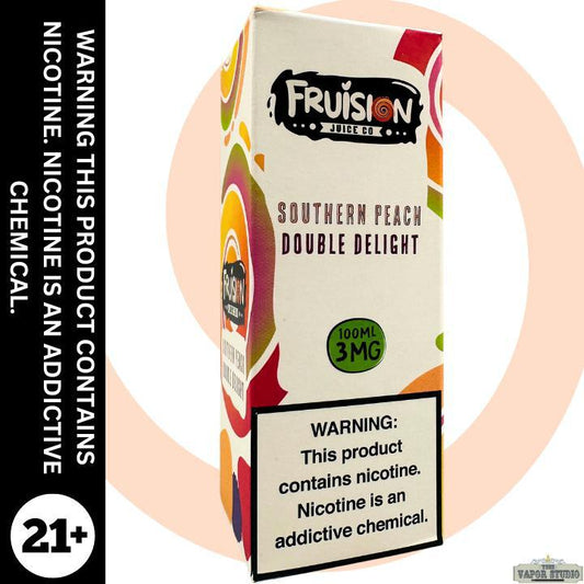 Southern Peach Double Delight by Fruision E-liquid 100mL