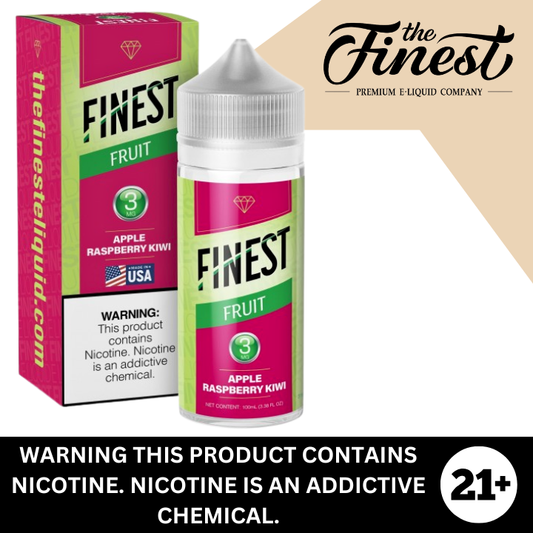 Apple Raspberry Kiwi by The Finest Premium E-Liquid 100ml