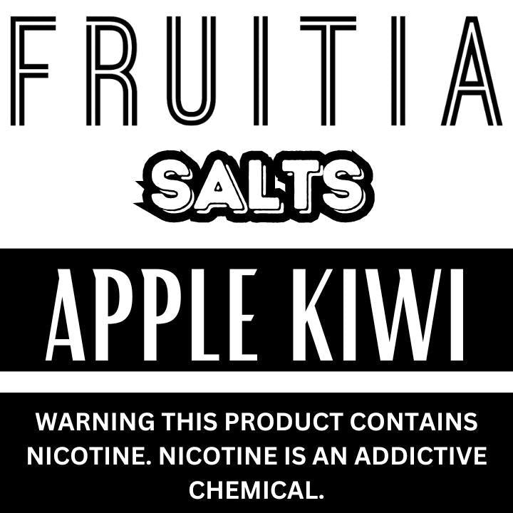 Fruitia E-Liquid - Apple Kiwi - 30ml Salt Nicotine