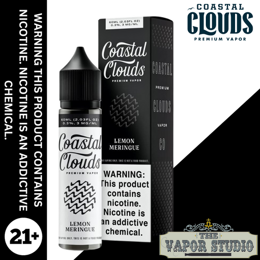 Lemon Meringue Pie by Coastal Clouds Premium E-Liquid 60ML