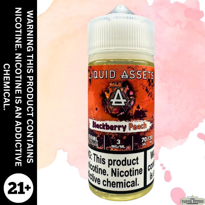 Blackberry Peach by Liquid Assets E-Liquid 100mL